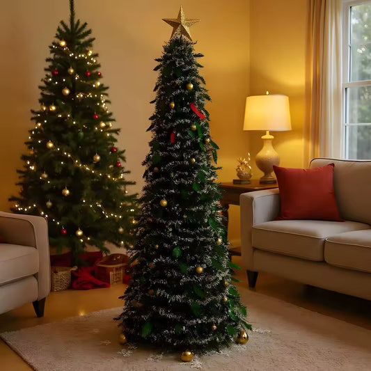 Arbol De Navidad Plegable Luces 1.5mtros